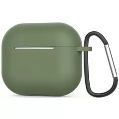 Чехол для наушников Helmet Airpods 3, silicone, Pine Green