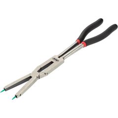 Плоскогубцы Vigor V5497, щипцы для наружных стопорных колец с двойным шарниром