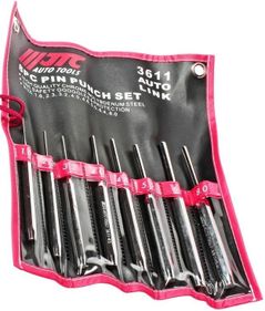 Set de unelte de mână JTC JTC-3611 Набор выколоток 1,6 - 8 мм, 8 предм.