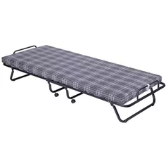 Раскладушка Nowystyl Classic (negru), stofa Kilt-4