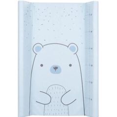 Accesoriu pentru înfășat Kikka Boo 31108060010 Saltea de infasat tare Bear with me Blue, 70x50 cm