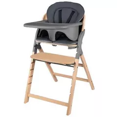 Scaun de masă Lionelo Megan Grey Wood