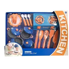 Bucătărie și veselă de jucărie Optmarket ДЕ05.433 Set vesela