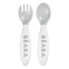 Seturi pentru hrănire bebelușilor Beaba B913470 Set lingurita si furculita practica