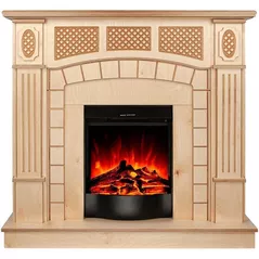 Камин электрический ArtFlame Amsterdam wood & Corsica