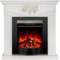Камин электрический ArtFlame Auren & Corsica, 950x930x270mm, Alb