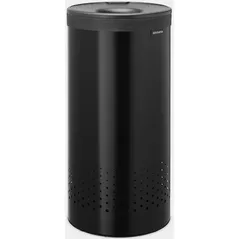 Корзина для белья Brabantia 24 23 42 Laundry Bin 35L, Matt Black, Plastic Lid