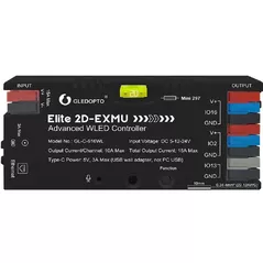 Выключатель электрический Gledopto GL-C-616WL Elite 2D-EXMU Advanced ESP32 WLED Digital LED Controller with LAN