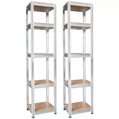 Cтеллаж складской GardenLine GWI9405 180x40x40cm (2pcs)