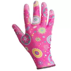 Îmbrăcăminte de lucru Lahti Pro 7503274 Mănuși poliester cu protecţie poliuretan, roze, M (12per-BL), L230308K