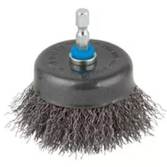Набор головок, бит, насадок Wolfcraft 2108000 Perie tip oala din sarma de otel 75mm