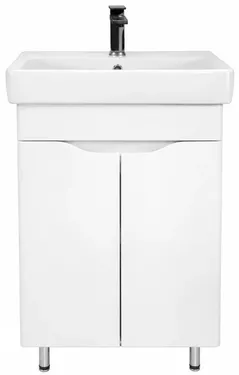 Dulap pentru lavoar Mashtab 22274 Print (ML) cu 2 uși 550x470x850 Alb lucios