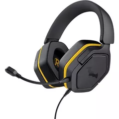 Căști pentru gaming Trust GXT492BM Carus, Black/yellow