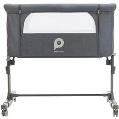 Колыбель Premaman PCI7AS-CCC-UNQ Patut co-sleeper cu roti Bisoo Grey