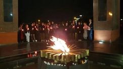 Focul veșnic de la Complexul Memorial Eternitate a fost reaprins