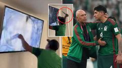 Mexic, eliminată de la Cupa mondială: Un suporter a distrus televizorul