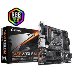 MB Gigabyte B450 AORUS M 1.0 mATX