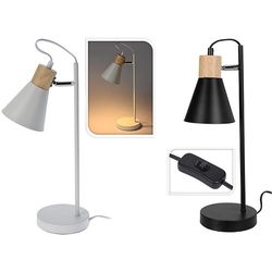 cumpără Lampă de masă și corp de iluminat Promstore 52573 Lampadar 14x44cm baza din metal (2 culori) în Chișinău 