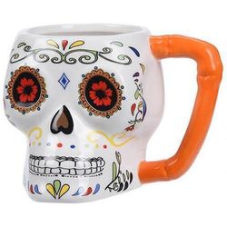 купить Посуда прочая Promstore 45093 Кружка Halloween Череп 13cm в Кишинёве 