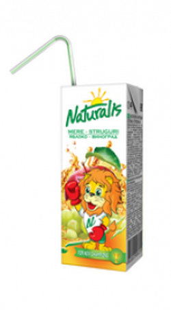 Naturalis нектар яблоко-виноград 0,2 Л