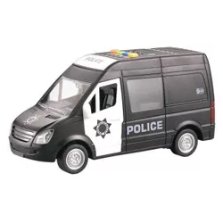 cumpără Mașină Wenyi WY590C Masina cu inertie 1:16 "Police Van" neagra (lumini,sunete) în Chișinău 