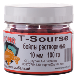 Boiles solubile dipuite T-Source 10mm 100gr TRAFEI