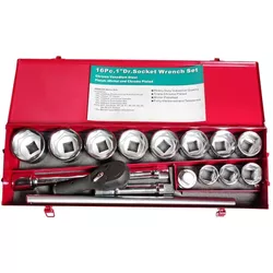 cumpără Set de unelte de mână JTC JTC-H816M набор 1" торцевых головок 6 гр. 36-65мм принадлежностей 16 предм. în Chișinău 