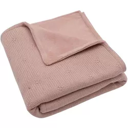 купить Детское постельное белье Jollein 517-511-68034 Paturica Cosy Knit Wild Rose/Velvet, 75x100cm в Кишинёве 
