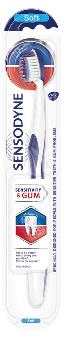 Sensodyne зубная щетка Sensitivity and Gum Soft