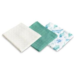 cumpără Accesoriu pentru înfășat Sensillo 0806 Набор пеленок 3шт Bamboo Dino 70x80 (0421) în Chișinău 