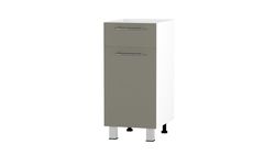 Kitchen lower cabinet 1 door + box, 400 mm