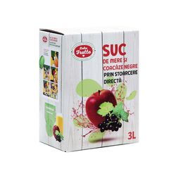 Сок яблочно-черносмородиновый, 3 л Dolce Frutto