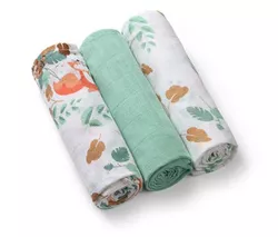 купить Аксессуар для пеленания BabyOno 348/12 Scutece MUSLINA super moale 3 buc. в Кишинёве 