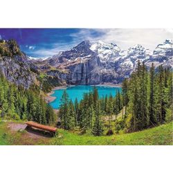 cumpără Puzzle Trefl 26166 Lake Oeschinen, Alps, Switzerland în Chișinău 