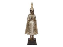Статуя "Будда стоящий в плаще" 56cm золотой