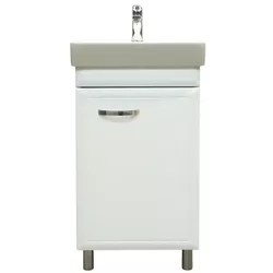 купить Шкаф под умывальник Bayro Allure под умыв. Neon 450 универсальный белый мат в Кишинёве 