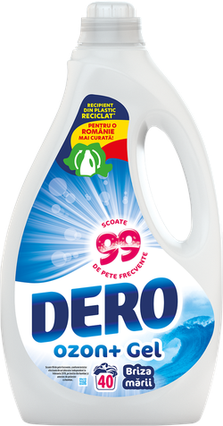 Dero gel Ozon+ Briza Mării, 2L, 40 spălări