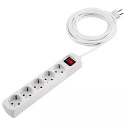 cumpără Prelungitor electric Beorol 0280004 Prelungitor 5p 1.4m 16A 250V cu intrerupator în Chișinău 