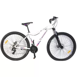 купить Велосипед Crosser ANGEL 26*15 White/Pink 26-3046-21-15 nr66 в Кишинёве 