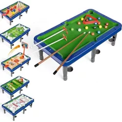 cumpără Fotbal de masă miscellaneous 10842 Masa de joc pt copii 6-in-1 BILIARD (50.5*7*29 cm) 432998 în Chișinău 