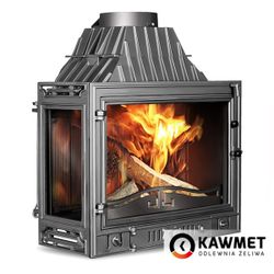 Каминная топка KAWMET W3 16,7 kW с левым боковым стеклом