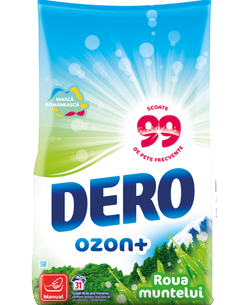 Detergent Dero Manual Ozon+  Roua Muntelui 1.4 kg. (31 spalari)