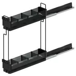 cumpără Feronerie pentru mobilă Starax Cargo Unique Box Anti-Slip 150mm R S-2661-P-A în Chișinău 