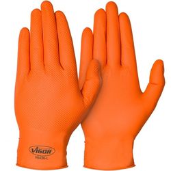 купить Спецодежда Vigor V6436-M, перчатки резиновые, р. M, 100 шт. в Кишинёве 