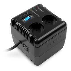 Stabilizer Voltage SVEN  VR-L1500  max.500W, Output sockets: 2 × CEE 7/4