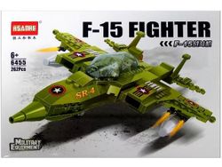 Конструктор Hsanhe Самолет F15 262дет 38X25.5X6cm