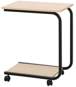 cumpără Masă Deco Masuta laterala Alabama (50x30x60H) Oak/Black în Chișinău 