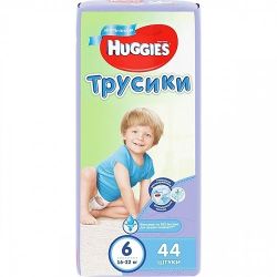 Трусики Huggies Little Walkers 6 Boy (16-22 кг) 44 шт