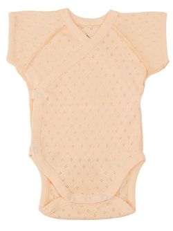 купить Детская одежда Minikin 25100556 Ажурный листик Боди р-р56, персиковый, девочка в Кишинёве 