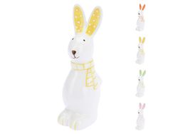 Сувенир пасхальный "Кролик с шарфом" 13cm
